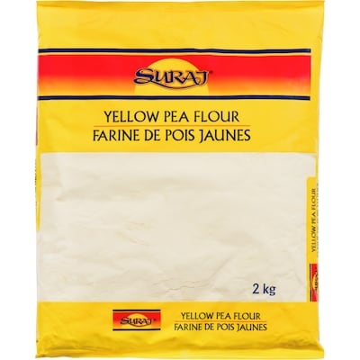 Suraj Farine de pois jaunes 2 kg, 0,40 $/100g