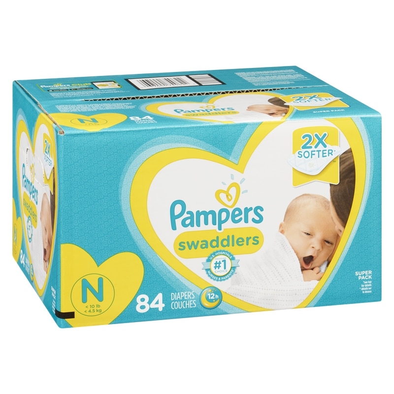 Swaddlers Newborn Diapers Size 0 84 Count