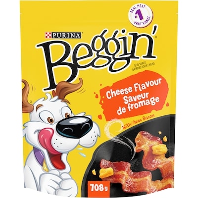 Purina Beggin' Saveur de Fromage avec Bacon, Gâteries pour Chiens 708 g 708 g, 1,98 $/100g