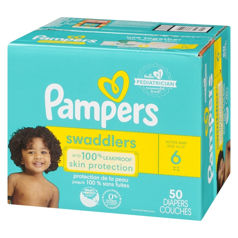 Swaddlers Diapers Size 6 50 Count