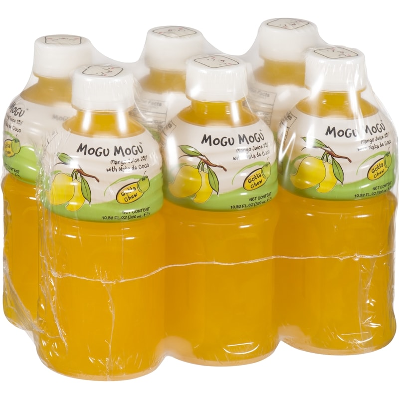 Mango Juice Drink with Nata de Coco 