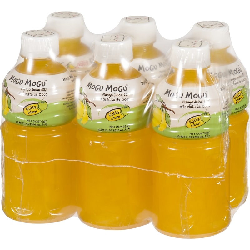 Mango Juice Drink with Nata de Coco 