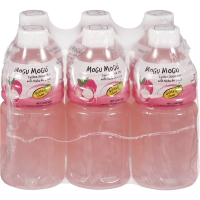 Mogu Mogu Jus de Lychee avec Nata de Coco 320 ml 6x320.0 ml, 0,47 $/100ml