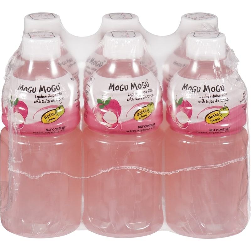 Lychee Juice Drink with Nata de Coco 