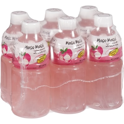 Lychee Juice Drink with Nata de Coco