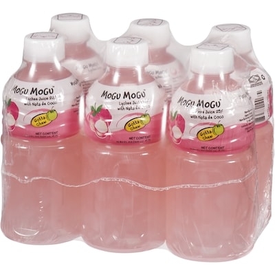 Lychee Juice Drink with Nata de Coco