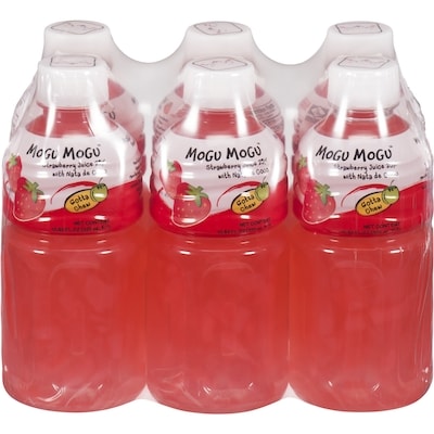Mogu Mogu Jus de Fraise avec Nata de Coco 320 ml 6x320.0 ml, 0,47 $/100ml