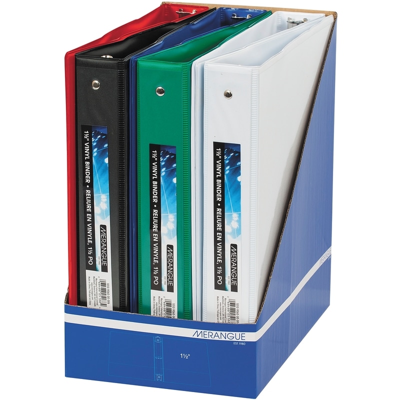 Vinyl View Binder 1.5 Inch