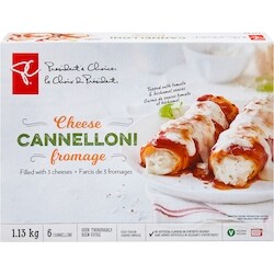 le Choix du Président Cannelloni au fromage 1.13 kg, 1,33 $/100g