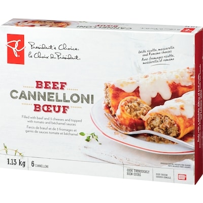 Cannelloni au bœuf 