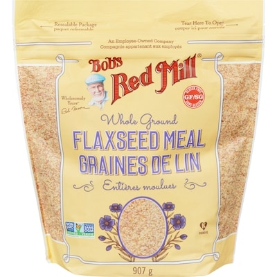 Bobs Red Mill Flaxseed Meal Whole Ground 907 g, $1.43/100g
