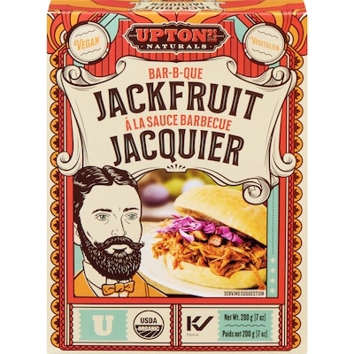 Upton's Naturals Jackfruit In Barbecue Sauce 200 g, $3.50/100g