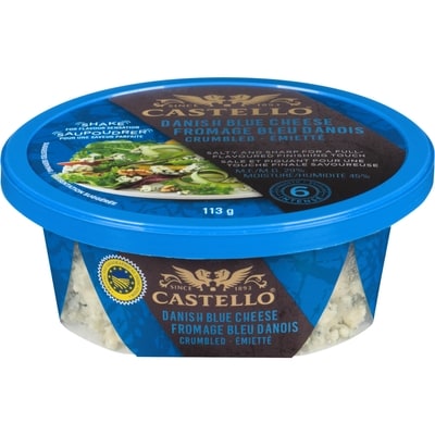 Castello Fromage Bleu Danois Émietté 29% M.G. 113 g, 7,07 $/100g