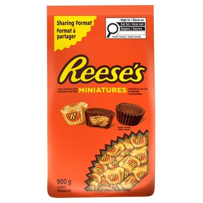Reese’s Friandises Moules Au Beurre D’Arachides Miniatures 900 g, 1,67 $/100g