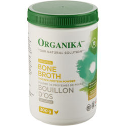Organika Poudre de Protéines Bouillon d'Os Original 300 g, 17,00 $/100g