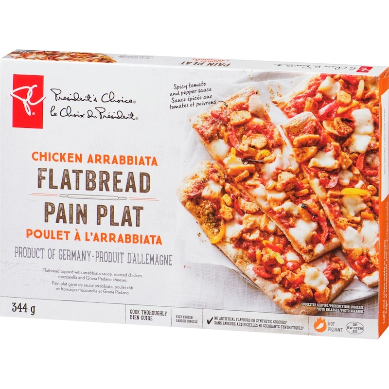 Chicken Arrabbiata Flatbread
