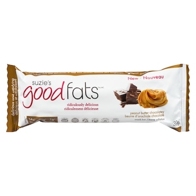 LoveGoodFats Snack Bar Peanut Butter Chocolatey 12x39.0 g, $7.26/100g