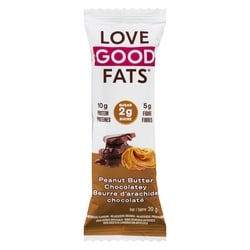 LoveGoodFats Barre au beurre d’arachide et au chocolat 39 g, 7,69 $/100g
