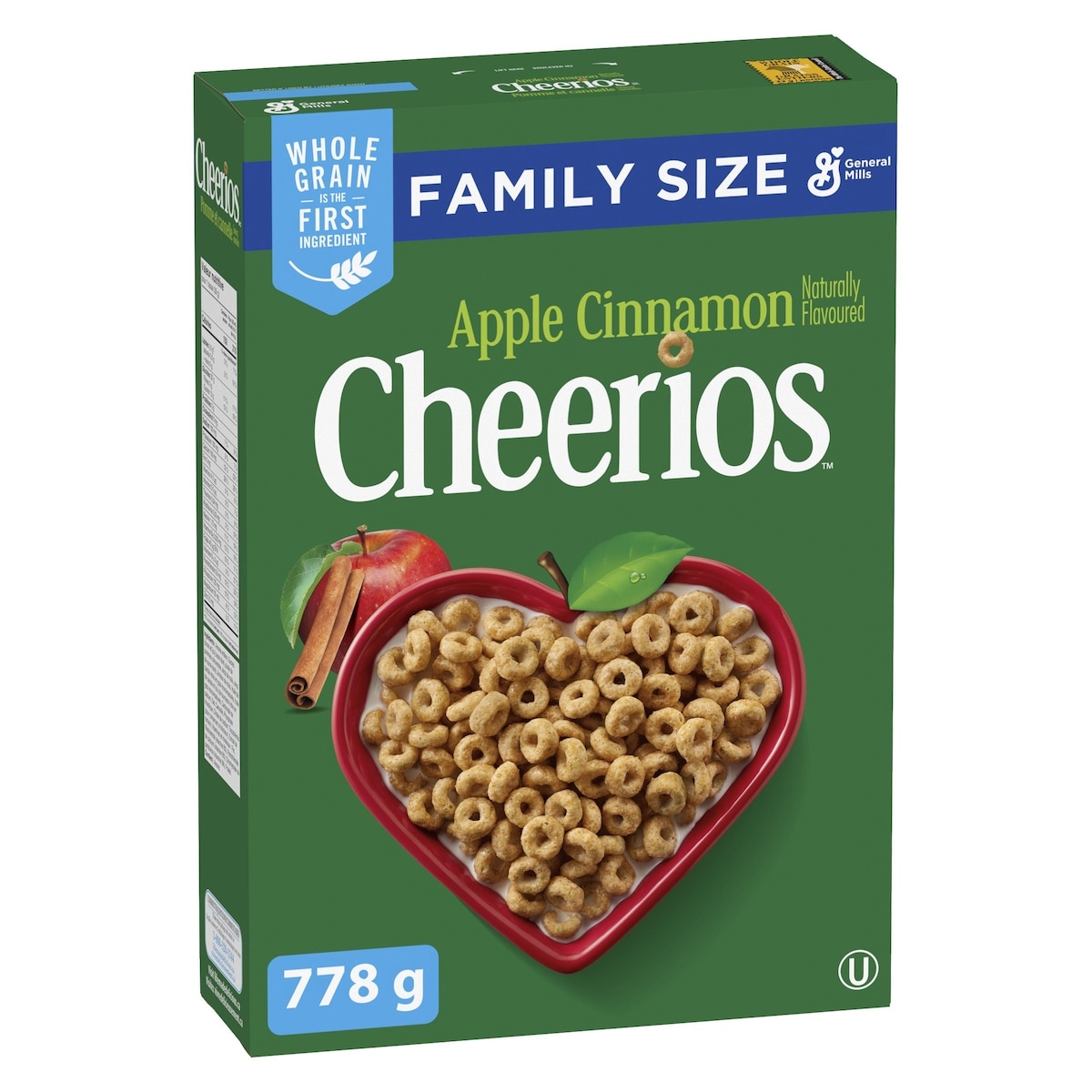 General Mills Cheerios Cereal, Apple Cinnamon, Family Size