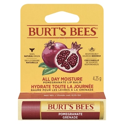 Burt's Bees 100% Natural Origin Moisturizing Lip Balm, Pomegranate 4.25 g, $152.71/100g