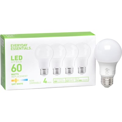 Ess Ampoule Del A19 60W 4P Blc