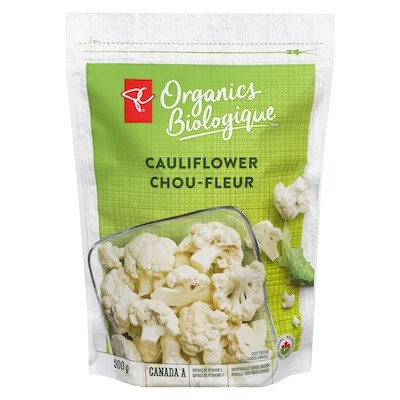 PC Biologique Chou-Fleur 500 g, 1,00 $/100g