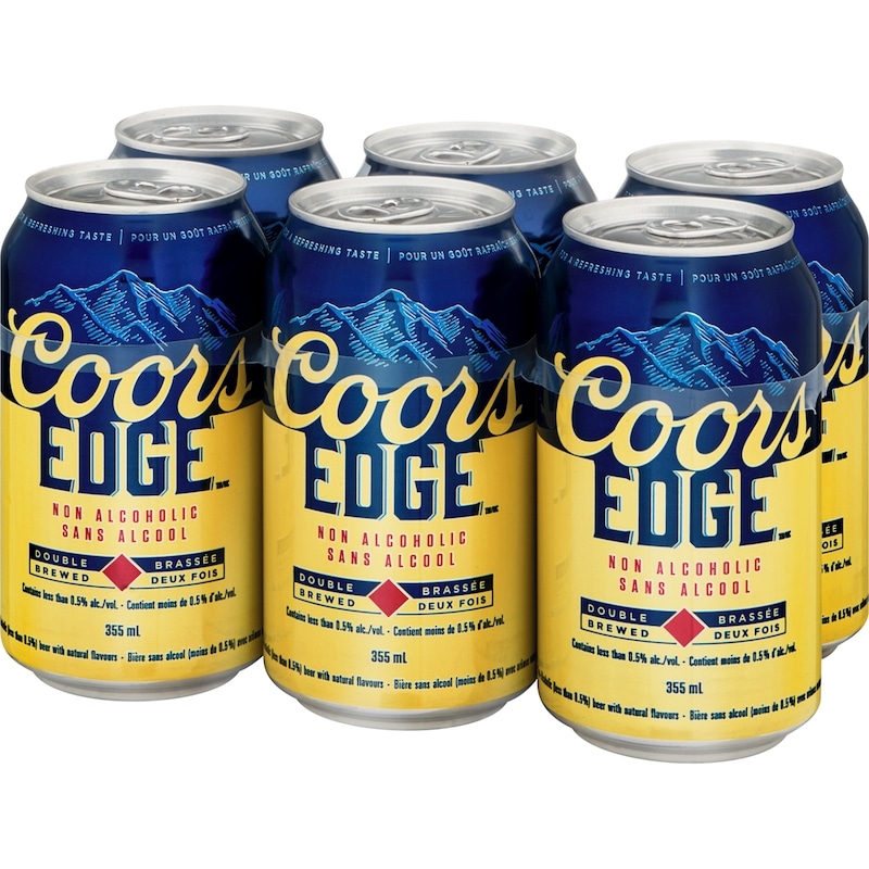 Edge Non-Alcoholic Beer with Natural Flavours Double Brewed 