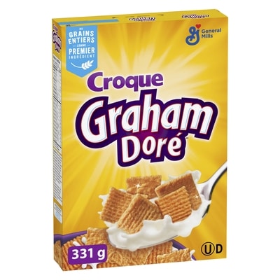 General Mills Croque Graham Doré Céréales 331 g, 1,81 $/100g