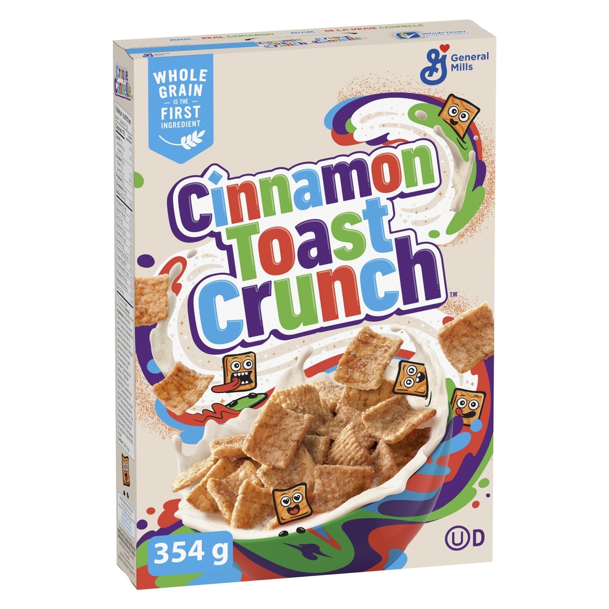 General Mills Cinnamon Toast Crunch Breakfast Cereal