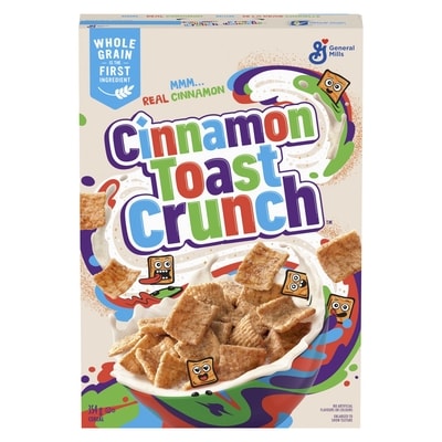 Cinnamon Toast Crunch Breakfast Cereal, Whole Grains and Real Cinnamon