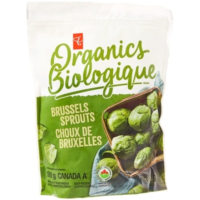 PC Organics Brussels Sprouts 500 g, $1.00/100g