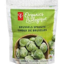 PC Biologique Choux De Bruxelles 500 g, 1,00 $/100g