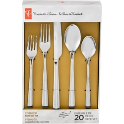 le Choix du Président President's Choice Ensemble de couverts forgés 18/0 – Paisley 20x1.0 ea, 3,00 $/1ch