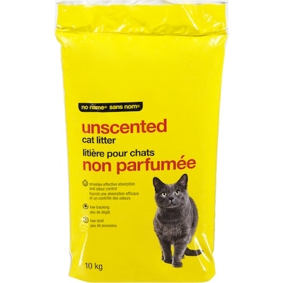 Sans Nom Litière pour chats non parfumée 10 kg, 0,11 $/100g