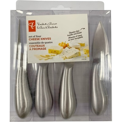 President's Choice 4 Piece Cheese Knife Set 4x1.0 ea, $3.75/1ea