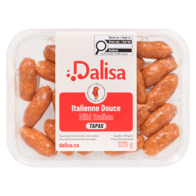 DLIS SAUCISSE ITAL DOUCE TAPAS