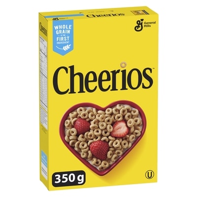 General Mills Cheerios Whole Grain Breakfast Cereal Limited Edition 350 g, $1.43/100g