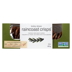 Lesley Stowe’s Lesley Stowe Raincoast Crisps Romarin, raisins secs et pacanes 150 g, 5,33 $/100g