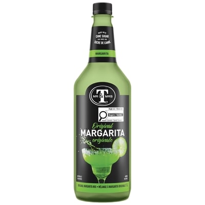 Mott's Mr & Mrs T Margarita Mix 1 l, $0.65/100ml