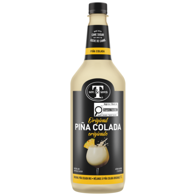 Mott's Mr & Mrs T Pina Colada Mix 1 l, $0.65/100ml