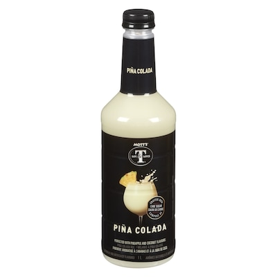 Mott's Mr & Mrs T Pina Colada Mix 1 l, $0.50/100ml