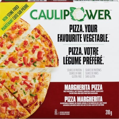 Caulipower Pizza Margherita 330 g, 3,33 $/100g