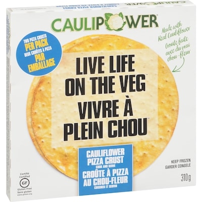 Croûte à Pizza au Chou-Fleur