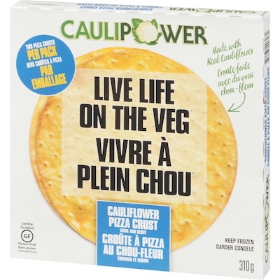 Croûte à Pizza au Chou-Fleur