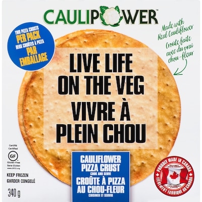 Croûte à Pizza au Chou-Fleur