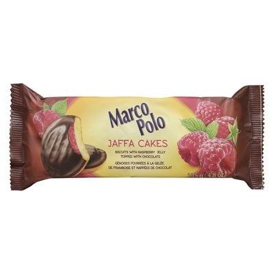 Marco-Polo Jaffa Raspberry 135 g, $1.70/100g