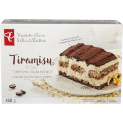 le Choix du Président Tiramisu congelé 460 g, 1,85 $/100g