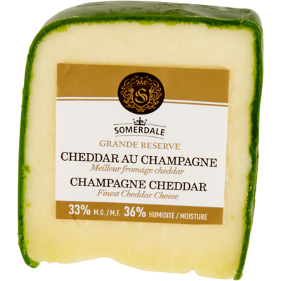 Somerdale Champagne Cheddar Cheese Aged 12 Months $5.50/100g $24.95/1lb