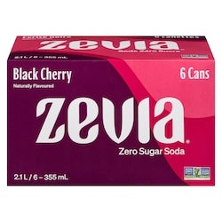 Zero Sugar Soda, Black Cherry