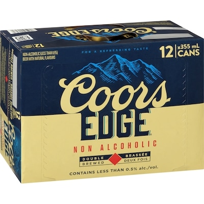 Edge Non-Alcoholic Beer with Natural Flavours Double Brewed